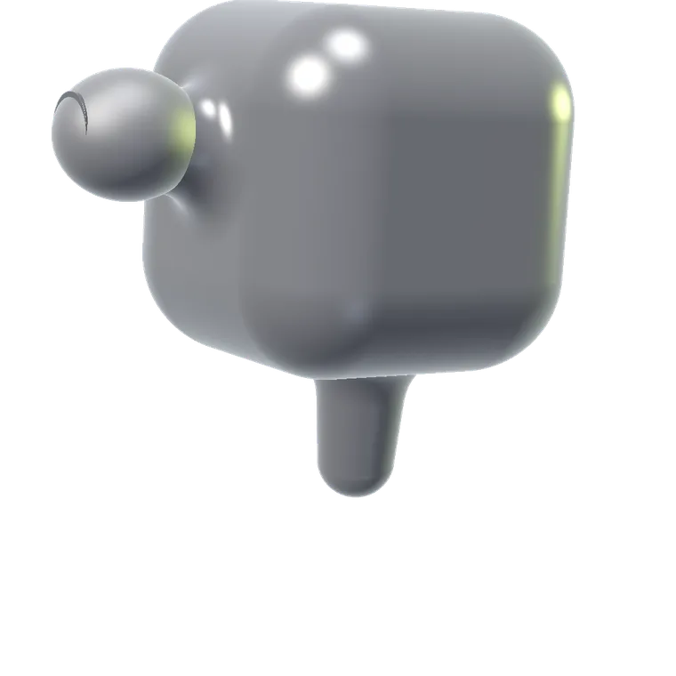 Noise Air half-in-ear wireless earbud with a short stem